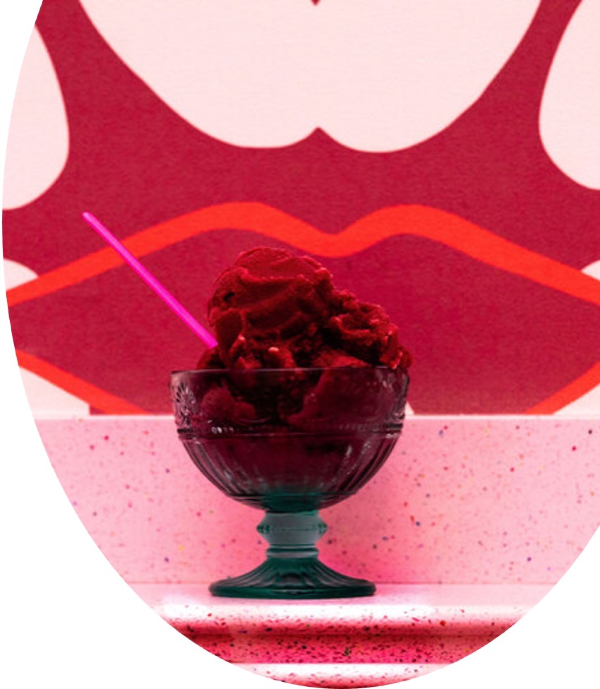 Spill It creator at Museum of Ice Cream